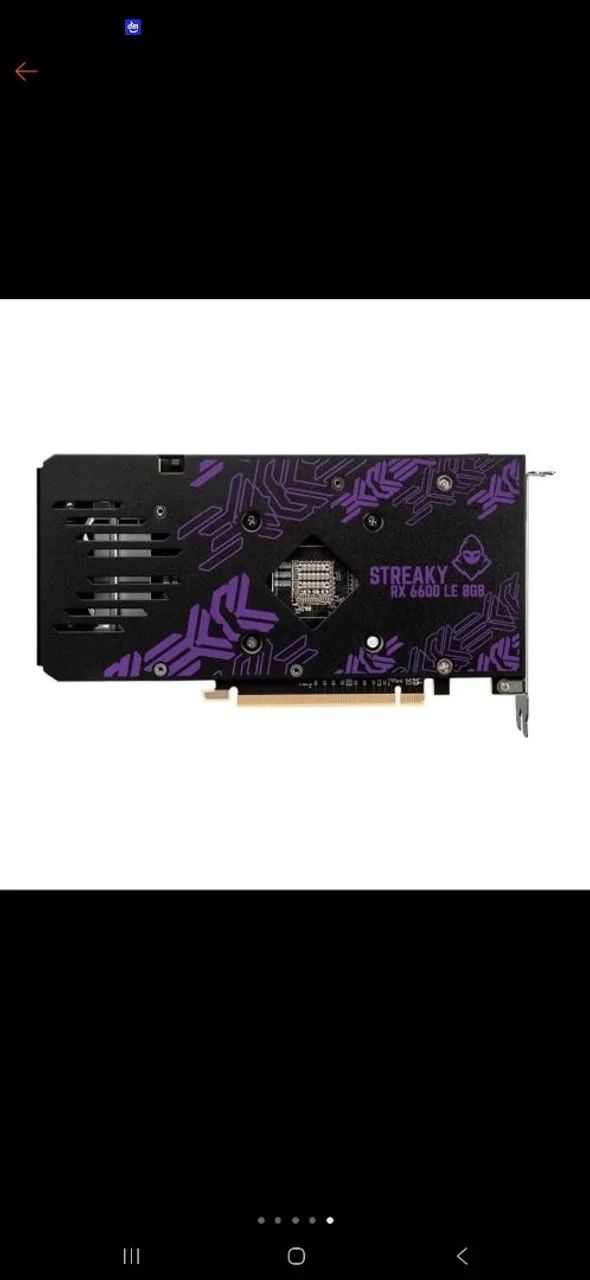 Placa de vídeo Rx6600 ainda na garantia de 6 meses - Foto 3