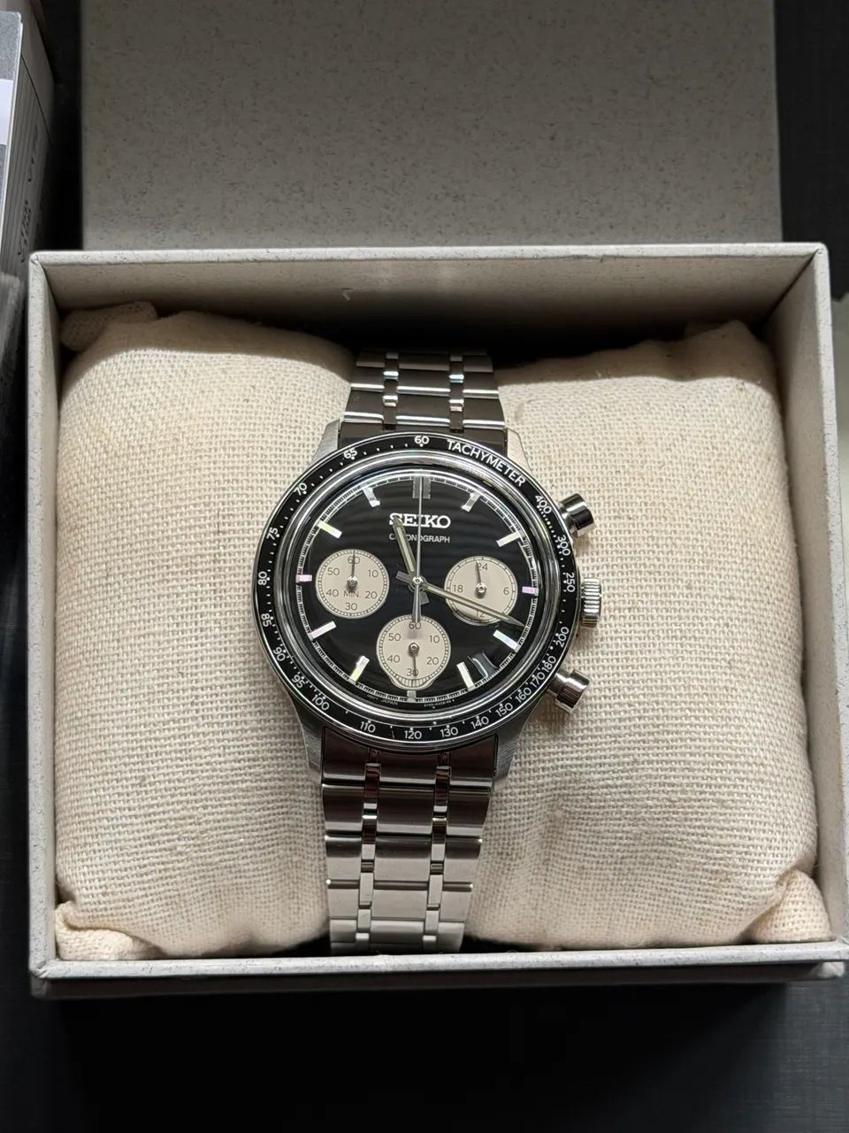 Relogio seiko ssb479 quartz chronograph - Foto 4