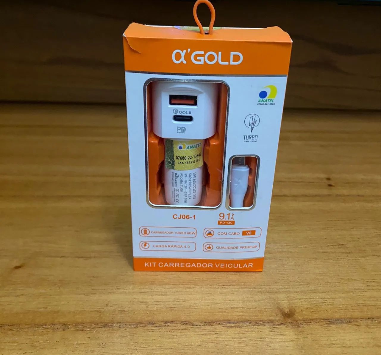 CARREGADOR COMETO AUTOMOTIVO 