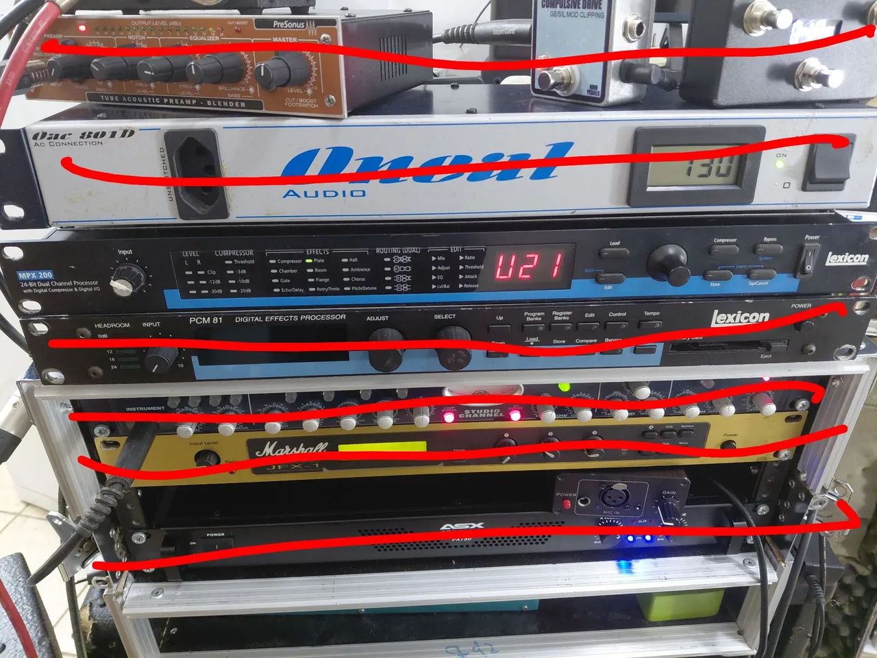 Processador de Efeitos Lexicon MPX 200 - Foto 2