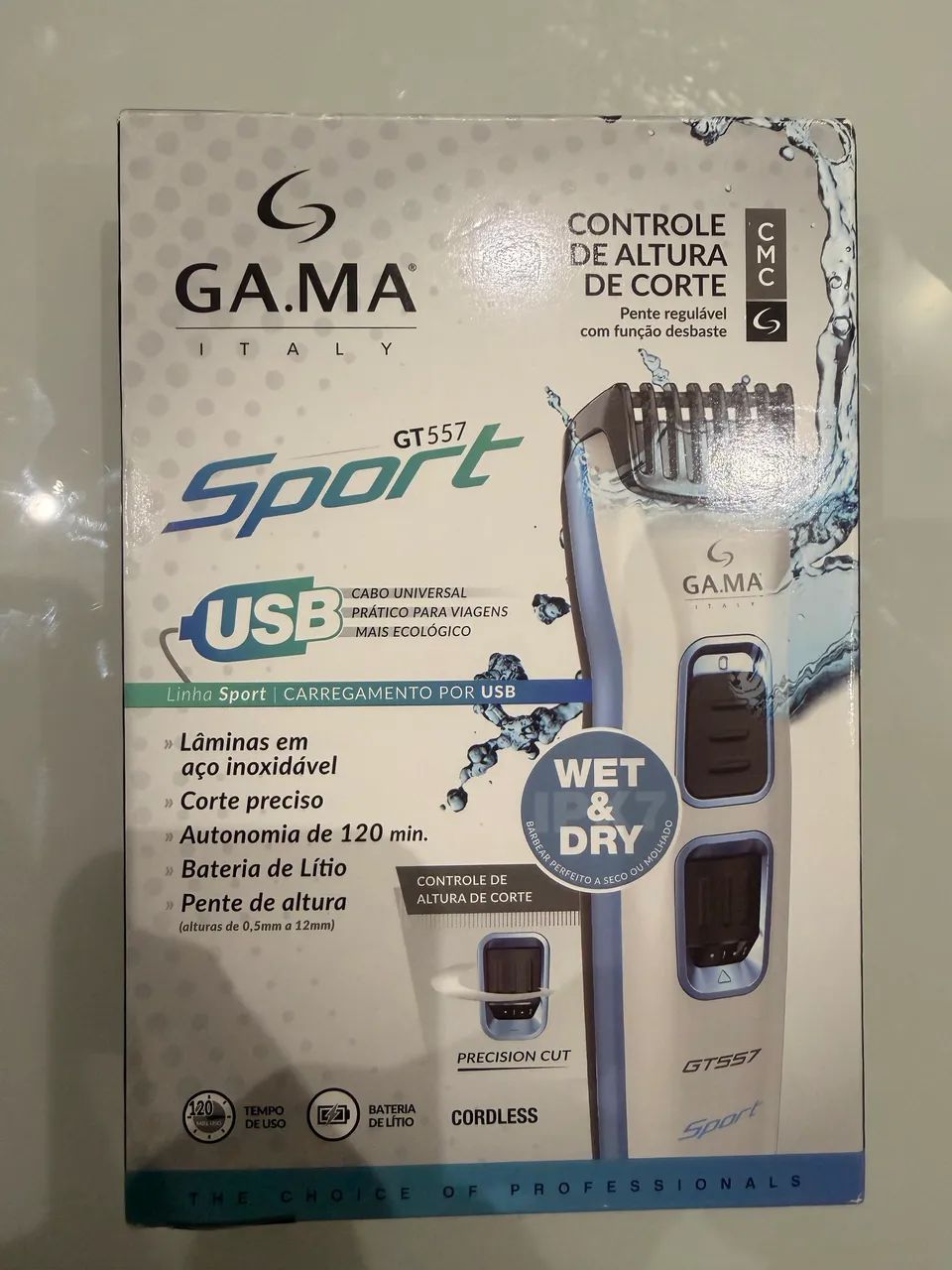 Máquina De Acabamento Gama Gt557 Sport W&d | Usb, - Foto 5