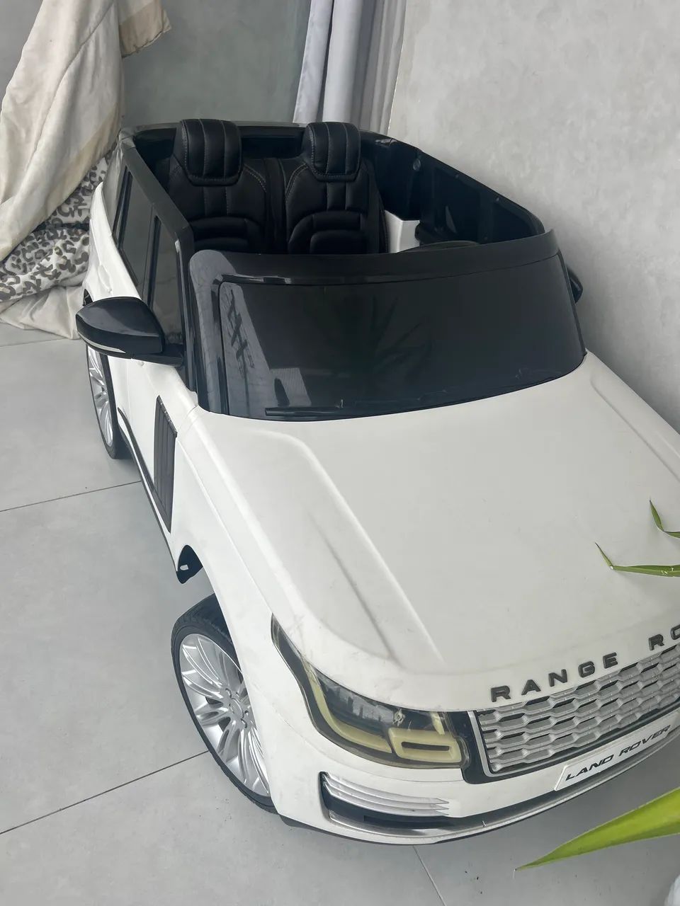 Carrinho elétrico 2 lugares - range rover 