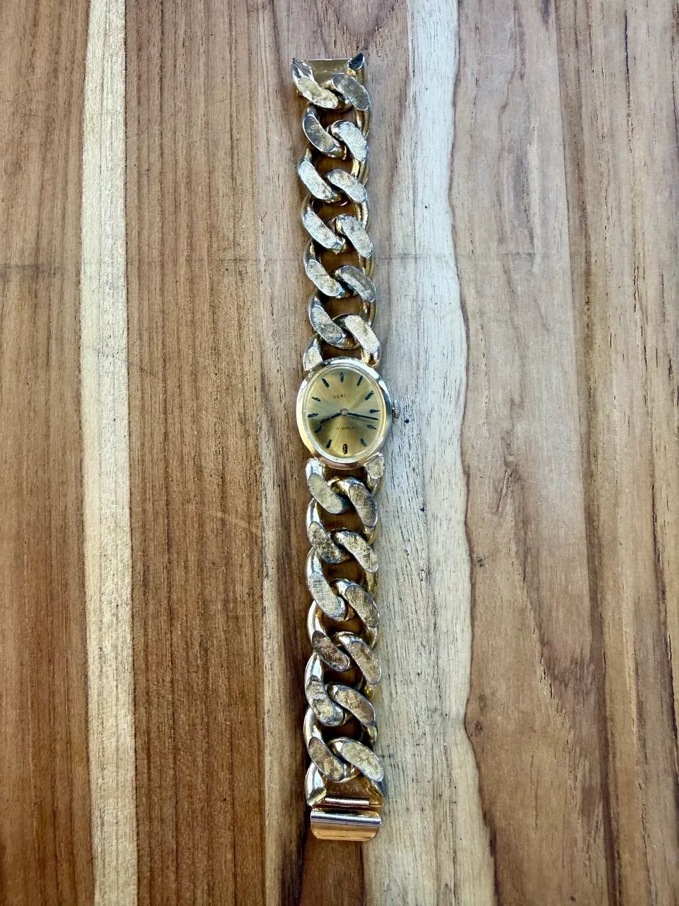 Relógio Geneve Gold Dial - 1970 - Foto 4