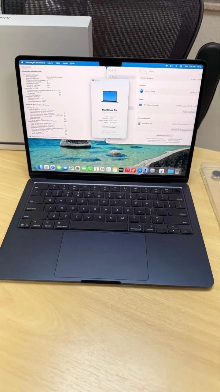 【美品】MacBook Air M4 16GB 256GB バッテリー100% Macbook Air M4 16GB 256GB IMPECÁVEL com caixa - Notebooks - Rio