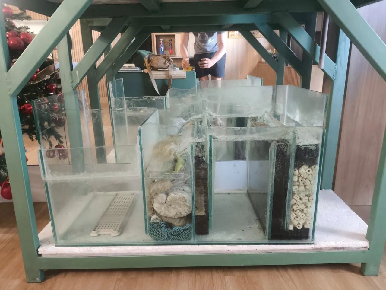 Aquário completo 500L com estrutura metálica + Sump - Foto 3