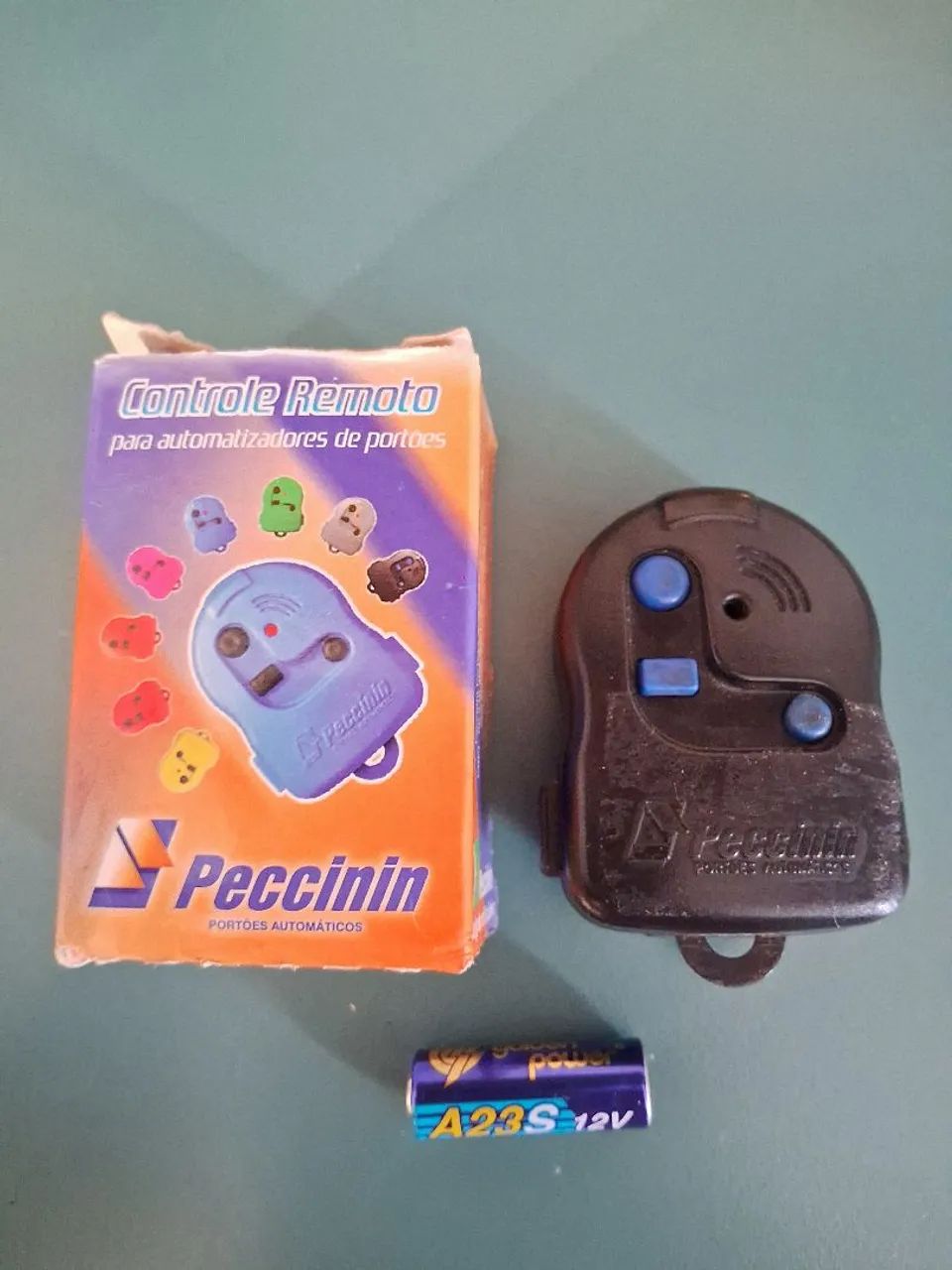 Controle portão garagem peccinin