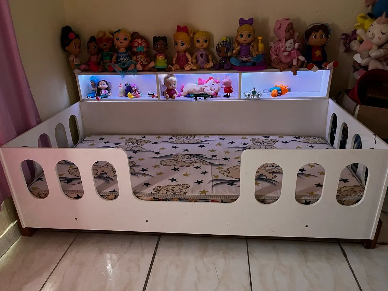 Vendo cama infantil com colchão  - Foto 2
