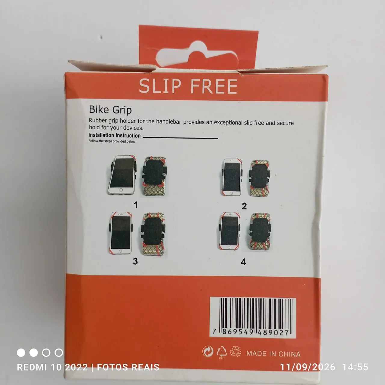Suporte celular smartphone p/ bicicleta bike  - Foto 5
