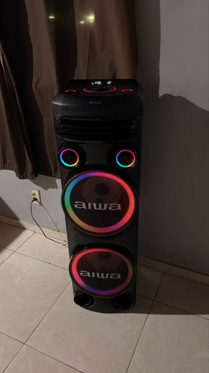 Caixa de som torre AIWA T2W - Foto 3
