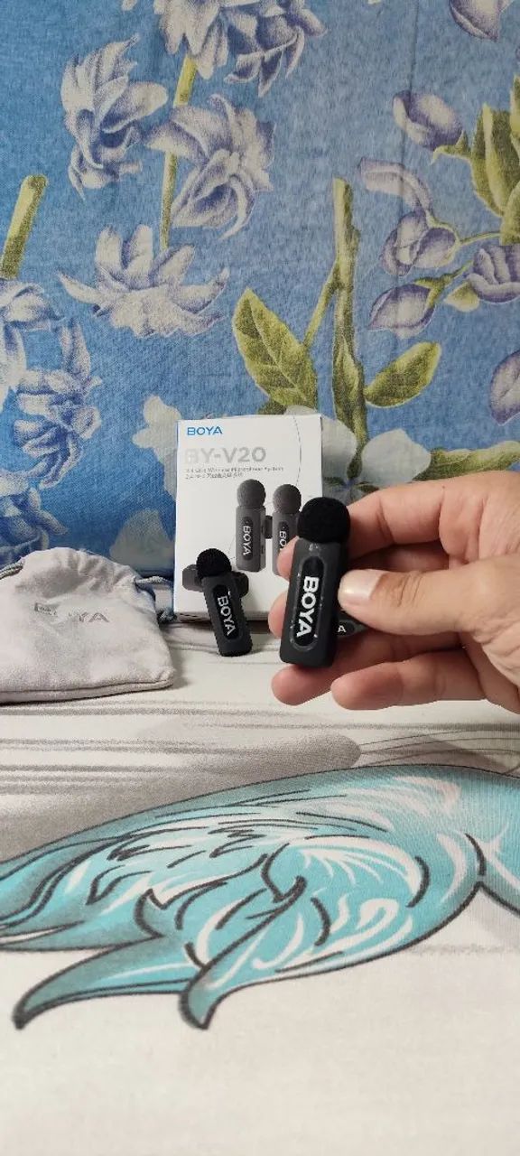 Microfone Lapela Boya V20 (PAR) - Foto 2