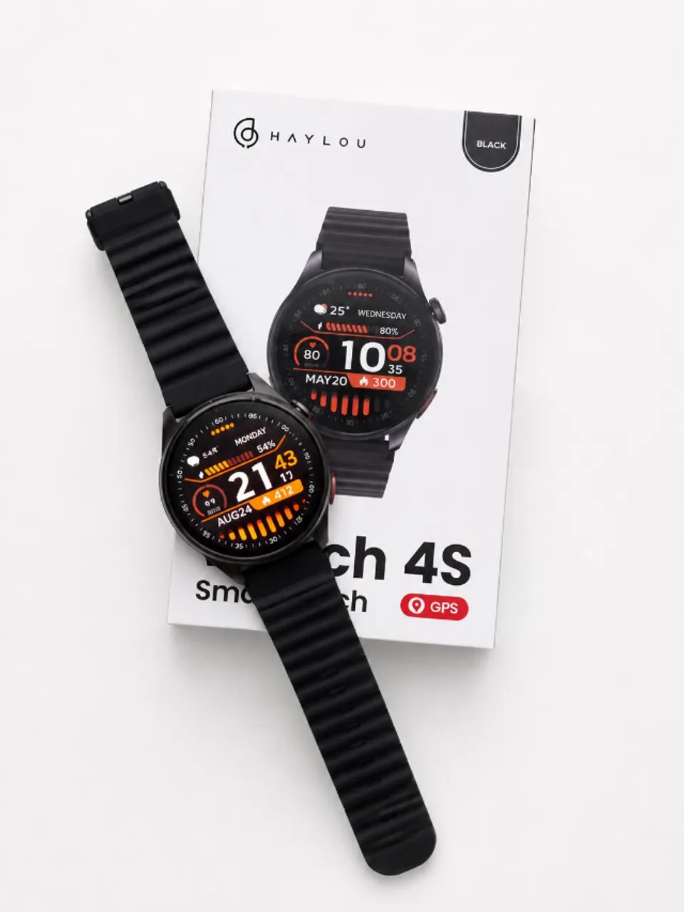 Relógio de corrida com GPS Haylou watch 4s - Foto 2