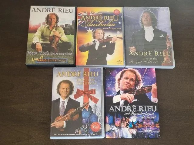 Coleção André Rieu. 16 Dvds + 4 Cds. Ótimo Estado! - Foto 5