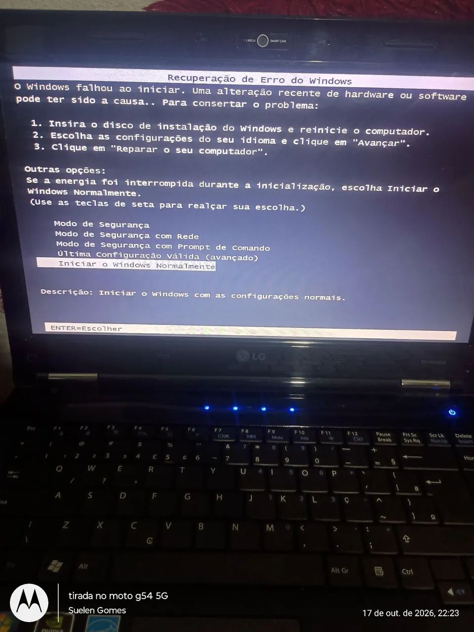 Notebook LG