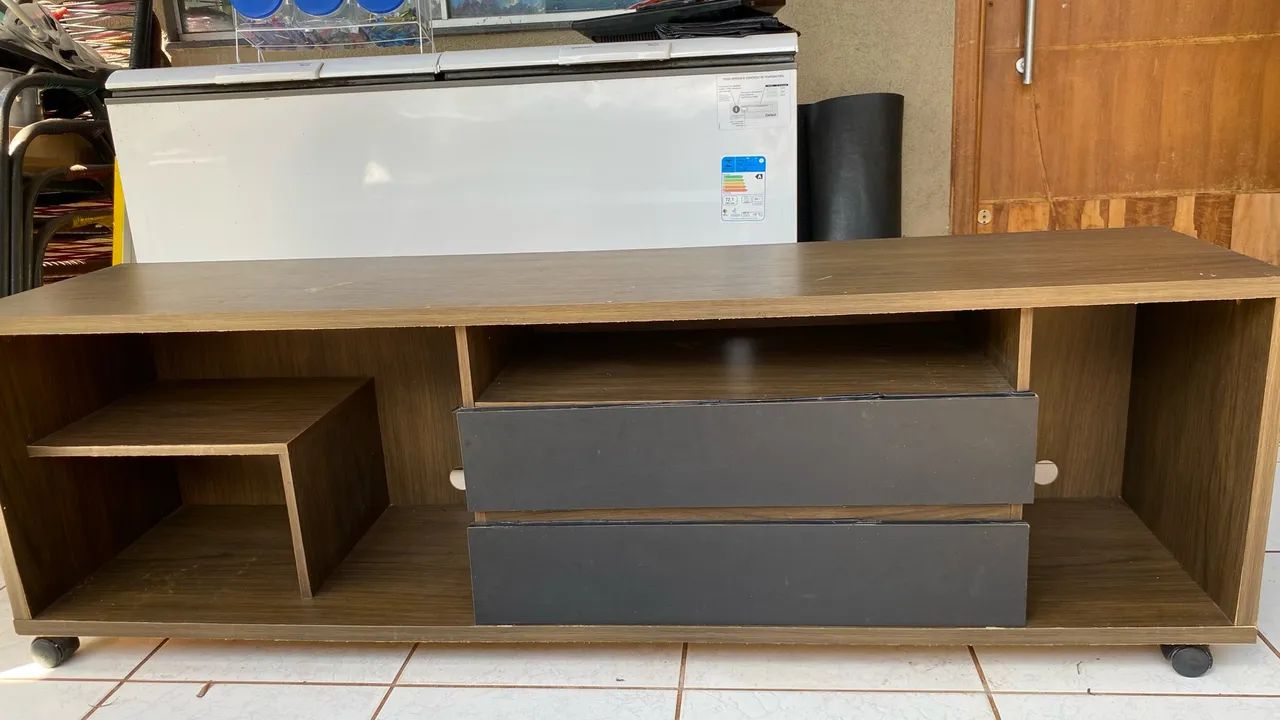 RACK MARROM MDF - Foto 4