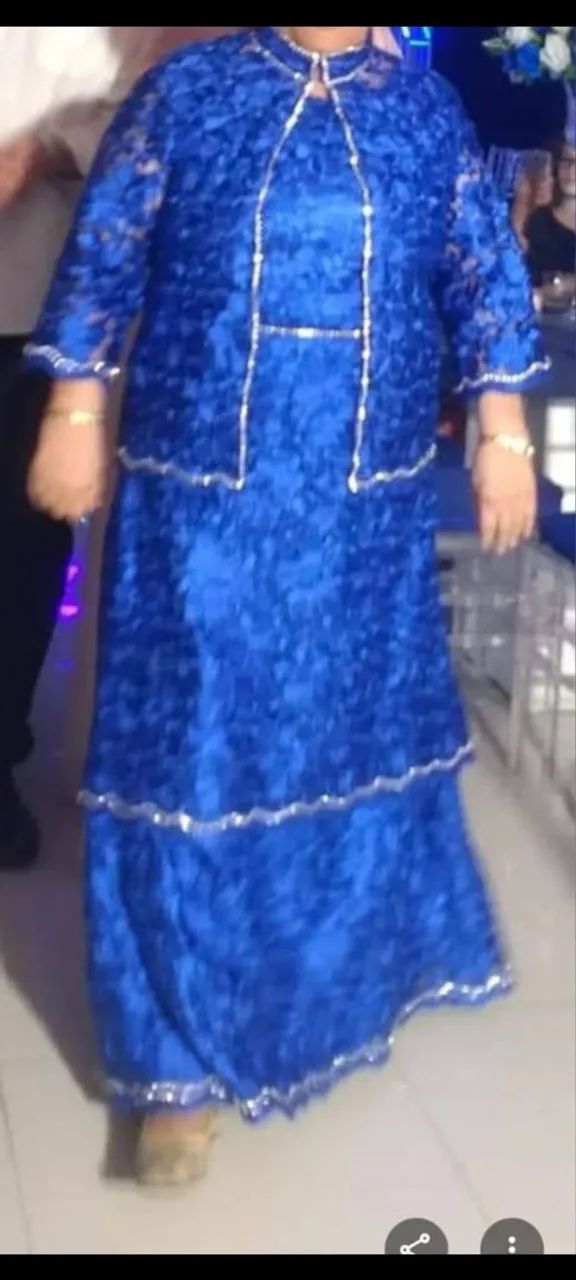 Conjunto de vestido e colete de festa - Foto 5