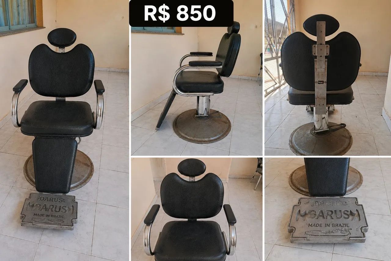 Cadeira Darus para barbeiro  - Foto 5