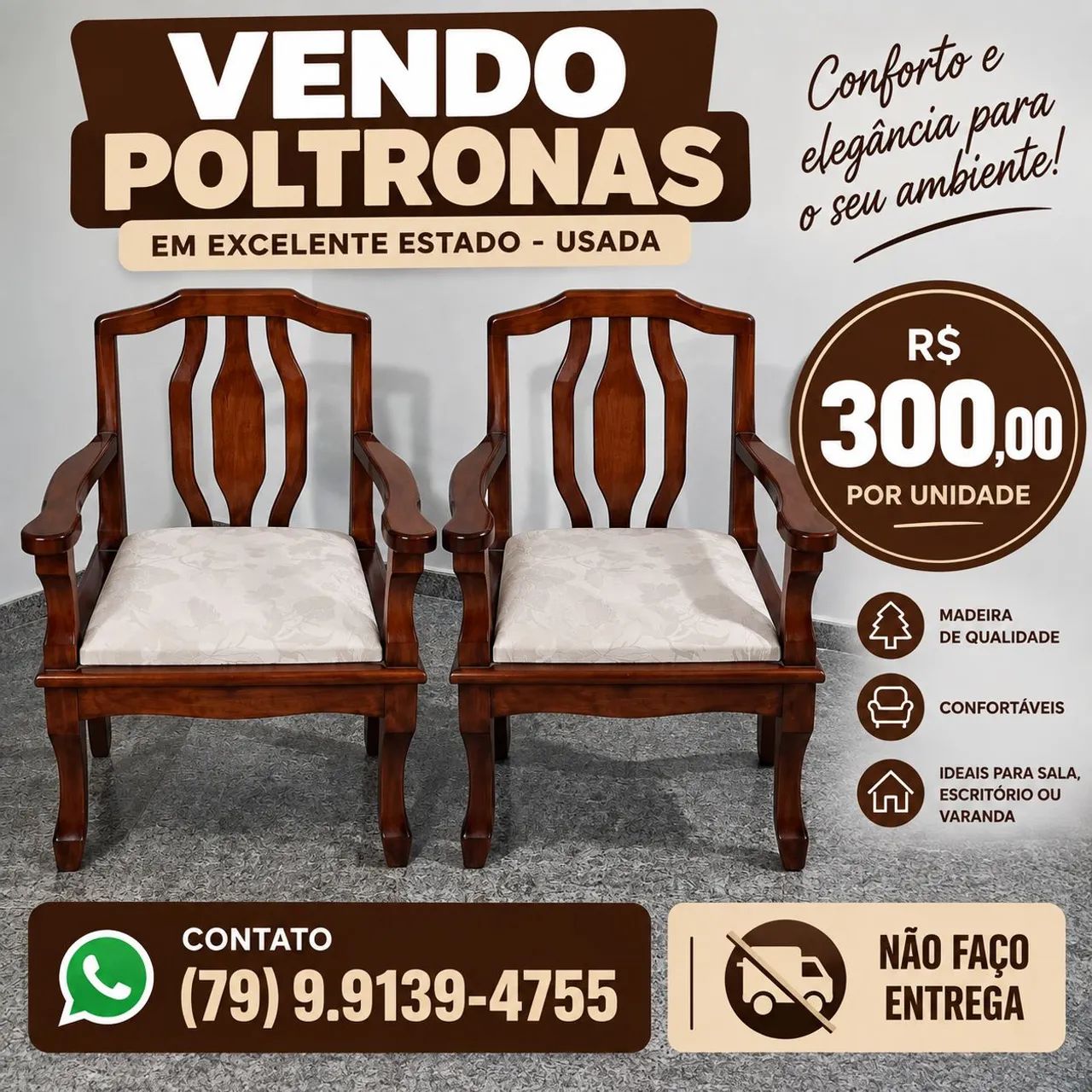 2 poltronas