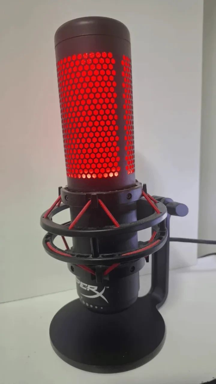 Microfone Hyperx Quadcast com Caixa - Foto 3