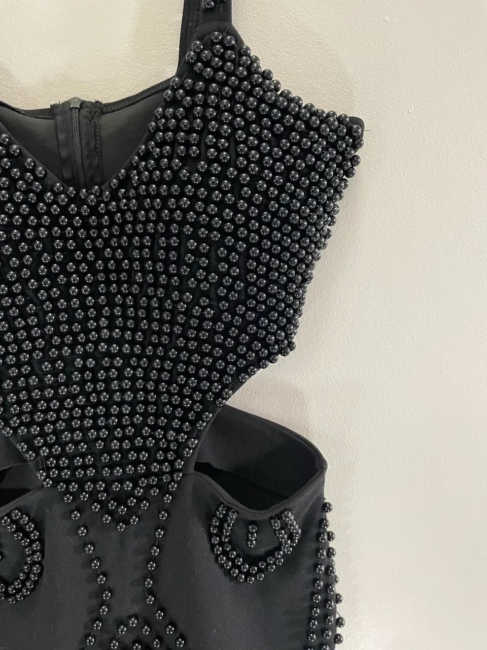 Vestido de miçangas preto - Foto 2