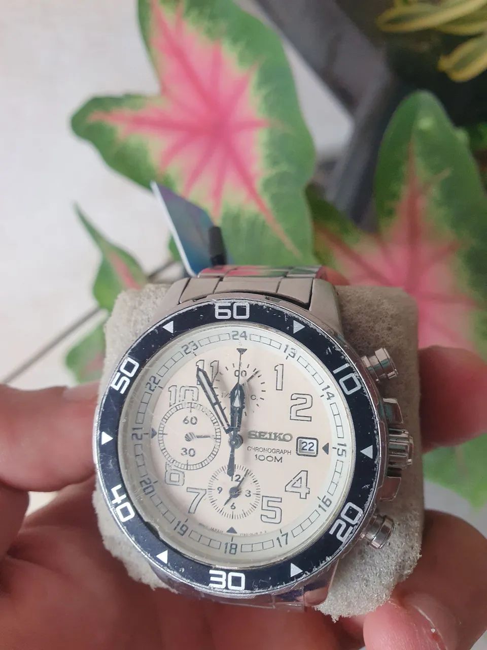 Relógio seiko cronograph