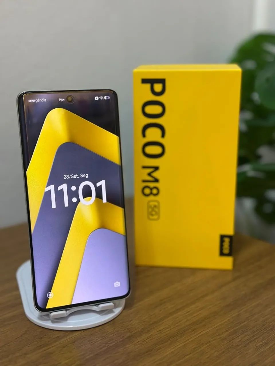 Poco M8 5G 8ram 512gb Cinza, seminovo - Foto 3