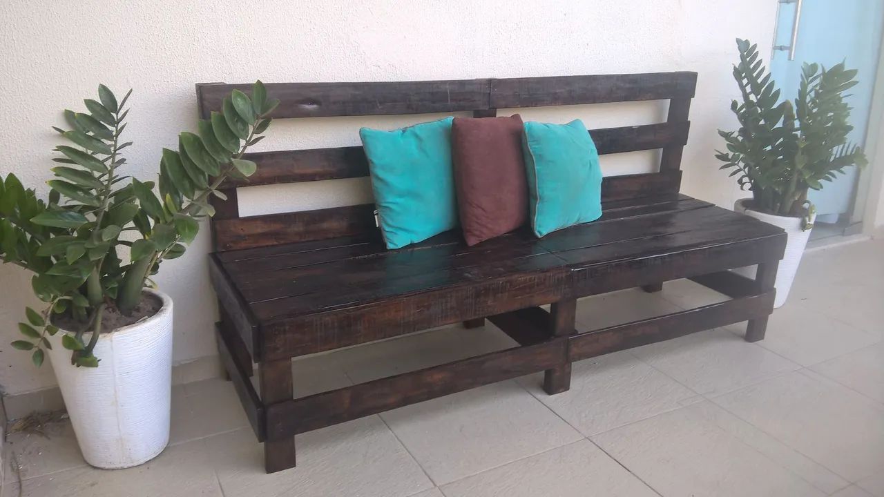 Teles palete. Fabricamos móveis rusticos feitos de Pallet. - Foto 3