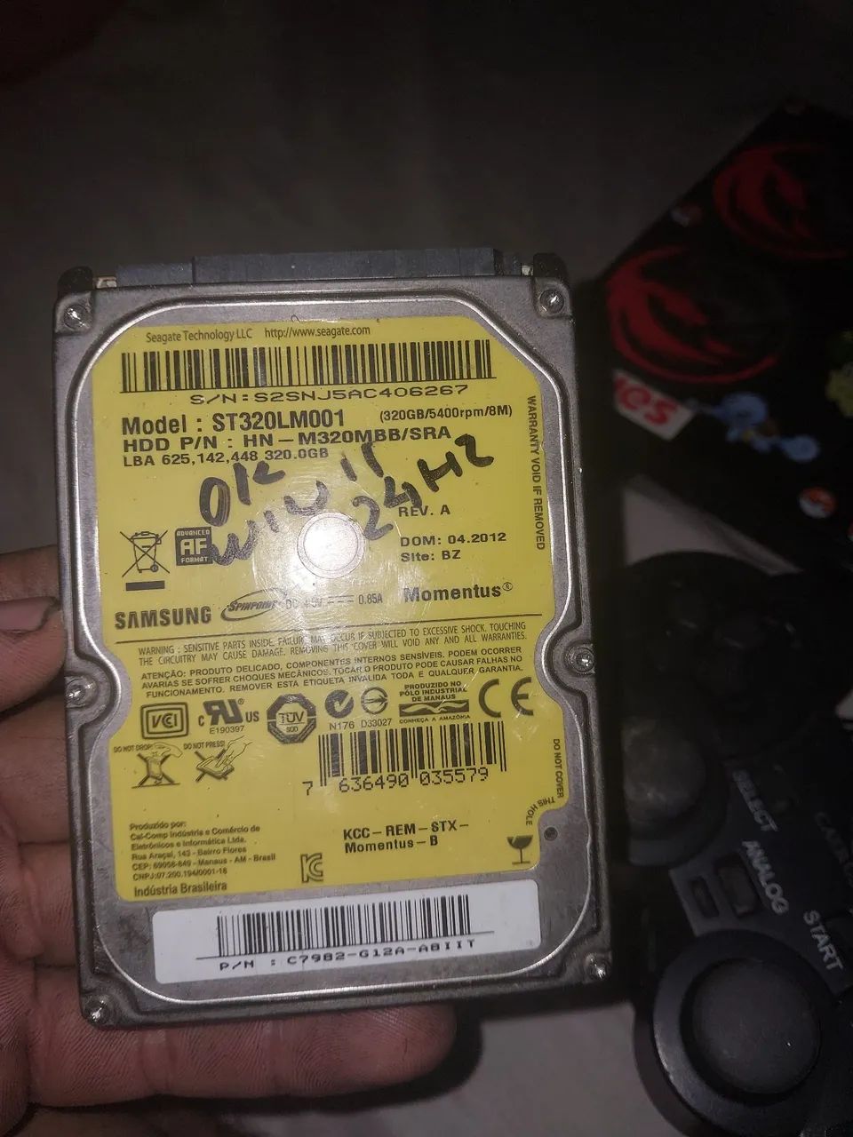HD 320gb
