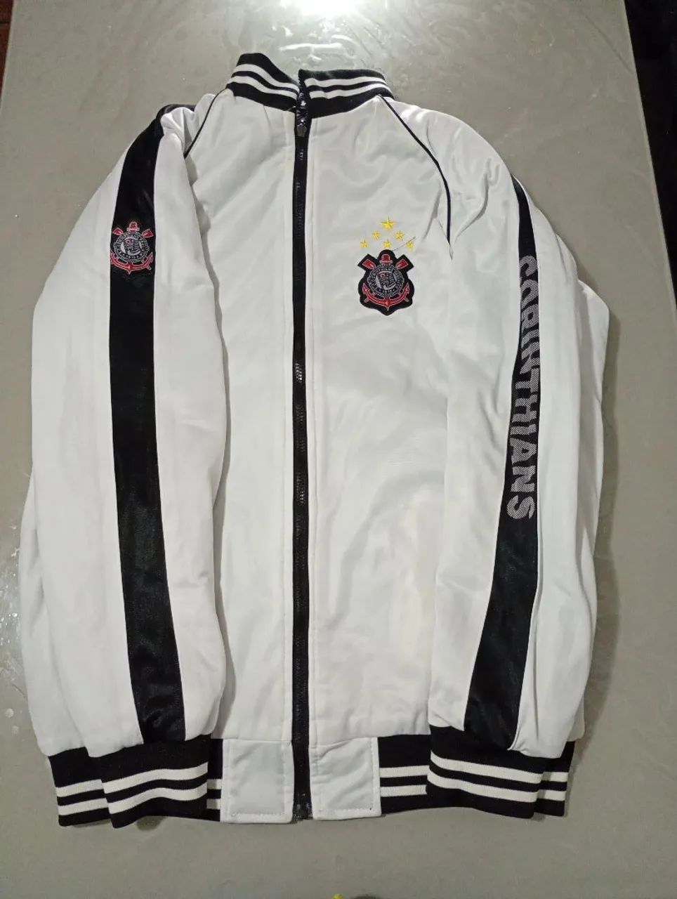 Jaqueta do Corinthians dupla face original 150$ - Foto 3