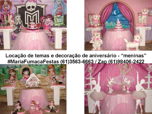 Temas de aniversário para festa das meninas - decorações temáticas