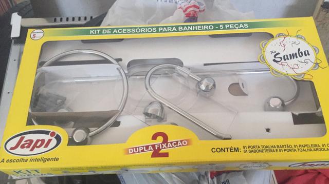 Kit acessórios para banheiro