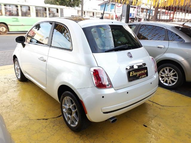Fiat 500 Perola!! Financio Sem Ent. nao ka c3 onix 208 kwid up hb20 cooper mobi uno gol - Foto 4