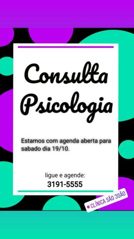 Consulta com psicologia