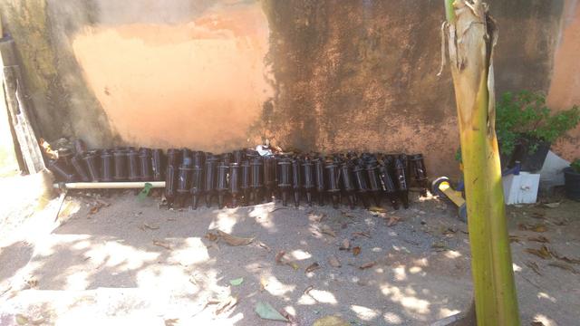 Venda de cascos de cerveja