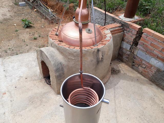 ALAMBIQUE com micro usina de etanol e cachaça - Foto 3