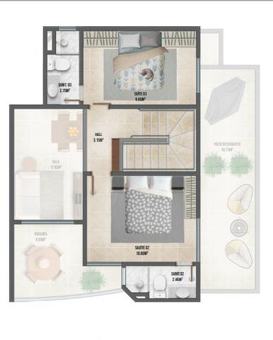 Residencial Lotus 2/4 e 3/4 - Foto 4