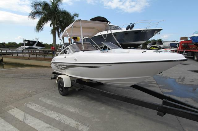 Focker 160 2012 Motor 75 HP 2 tempos. Aceito carro no negócio. lancha top - Foto 6