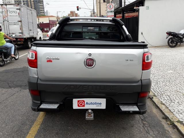 Fiat Strada Adventure 1.8 Flex Cabine Dupla Completa impecavel Baixo KM - Foto 4