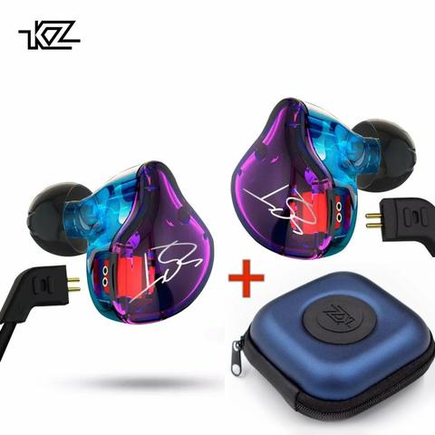 Fone Kz zst pro dual drive prof bass para retorno de palco grave pesado