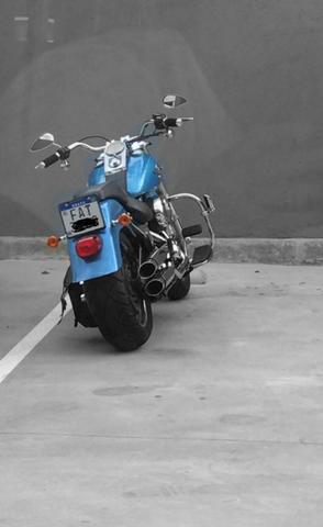 Harley Davidson Fat Boy 2011 cor única