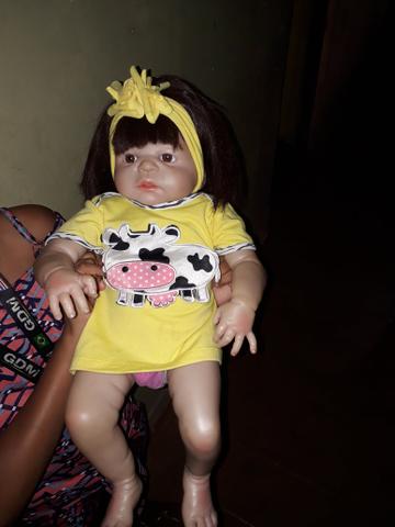 Bebê reborne de silicone