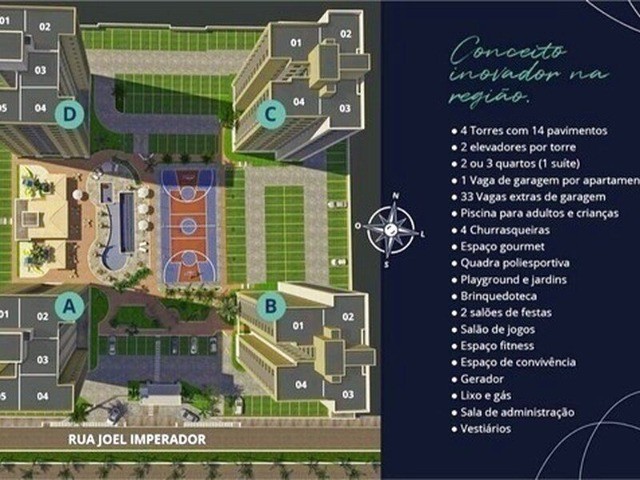 Apto 2/4 com suíte de 51 m², 1 vaga no Residencial Green Life de 223.451, Parnamirim - Foto 5