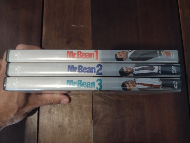 filmes... trilogia Mr.bean 1,2 e 3 em dvd...  - Foto 4