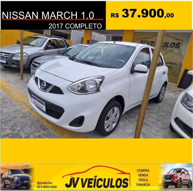 NISSAN MARCH 1.0 2017 COMPLETO