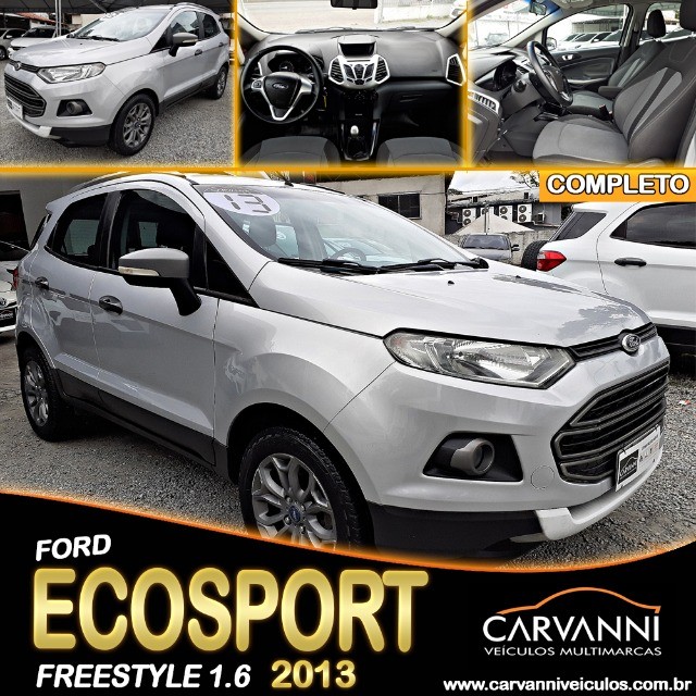 FORD ECOSPORT FREESTYLE 1.6 2013 COMPLETO