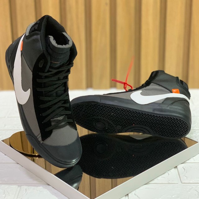 bota cano longo nike