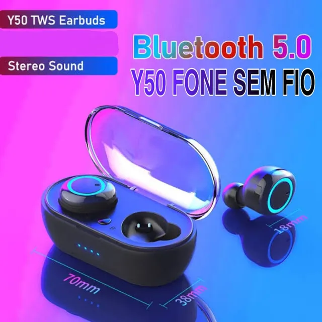 Fone De Ouvido Sem Fio Bluetooth Air P9 Android Ios Musica Headphone  Potente Jogos Cancelamento de Ruído