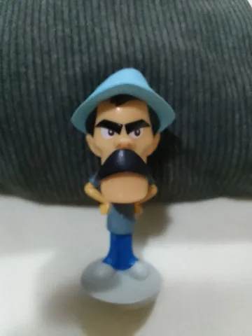 Antigo boneco Seu Madruga do desenho animado Chaves. Po