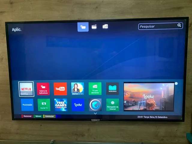 Smart Tv 55'' 4k Android 55pug7406 Philips Bivolt