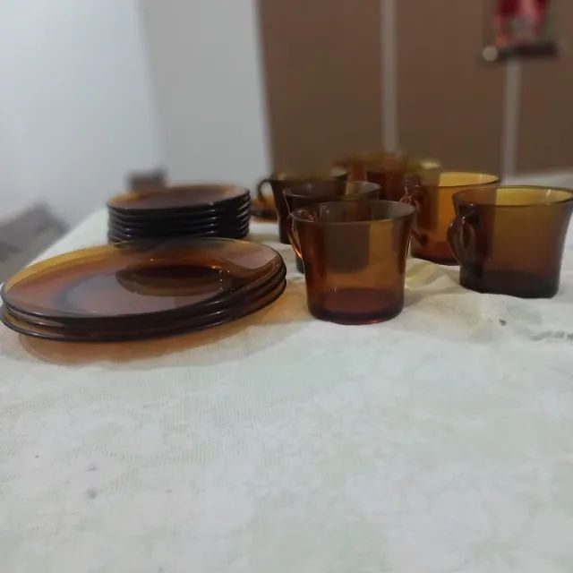 Jogo completo de pratos e chá duralex  - Foto 3