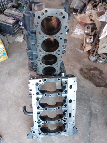 Bloco LImpo + Mancais do Motor Mitsubishi Pajero 4M40 2.8 T Intercooler - Foto 3